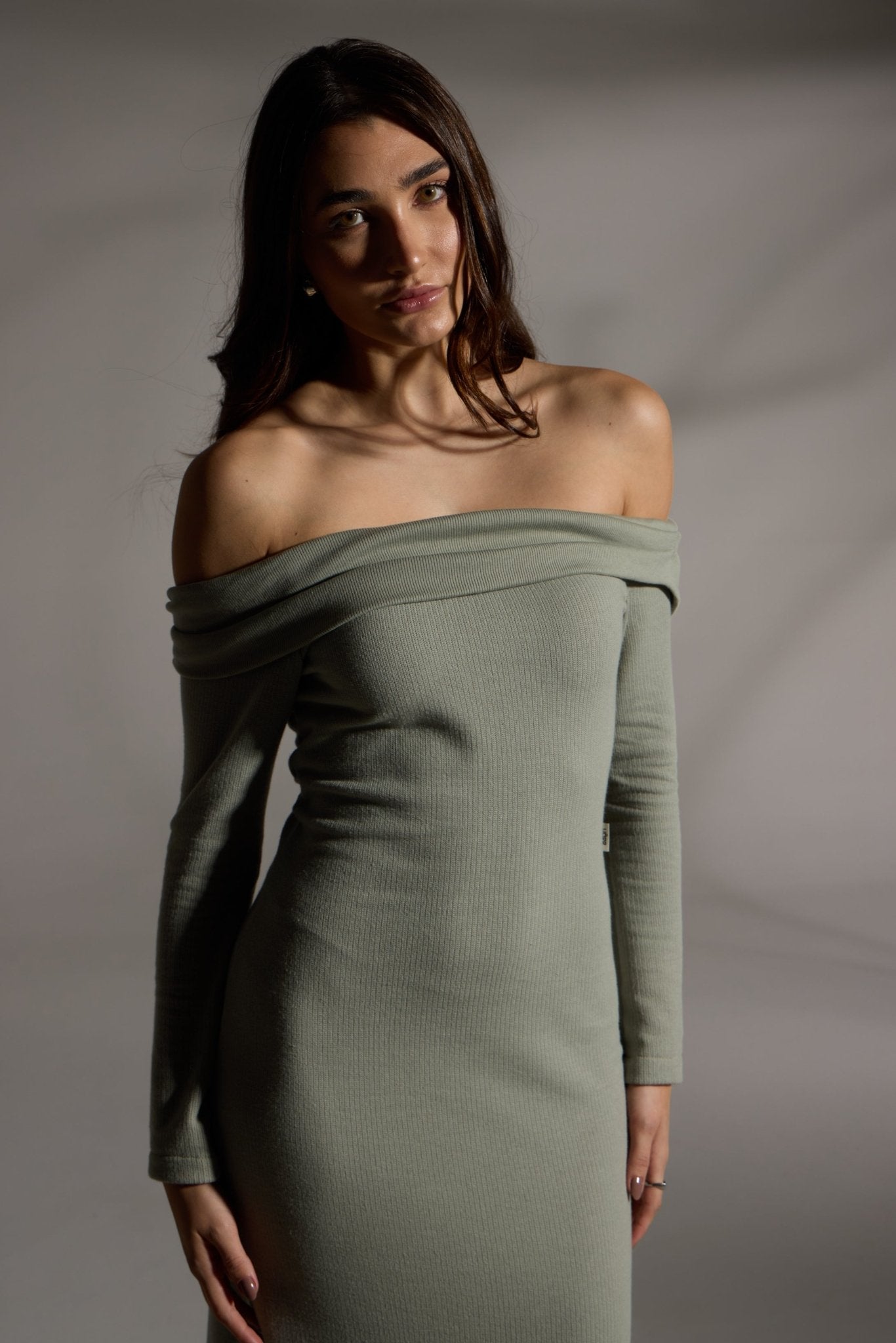 VESTIDO TEXTURE ALGODÃO - VERDE da Vörr Brasil | Vörr Brasil