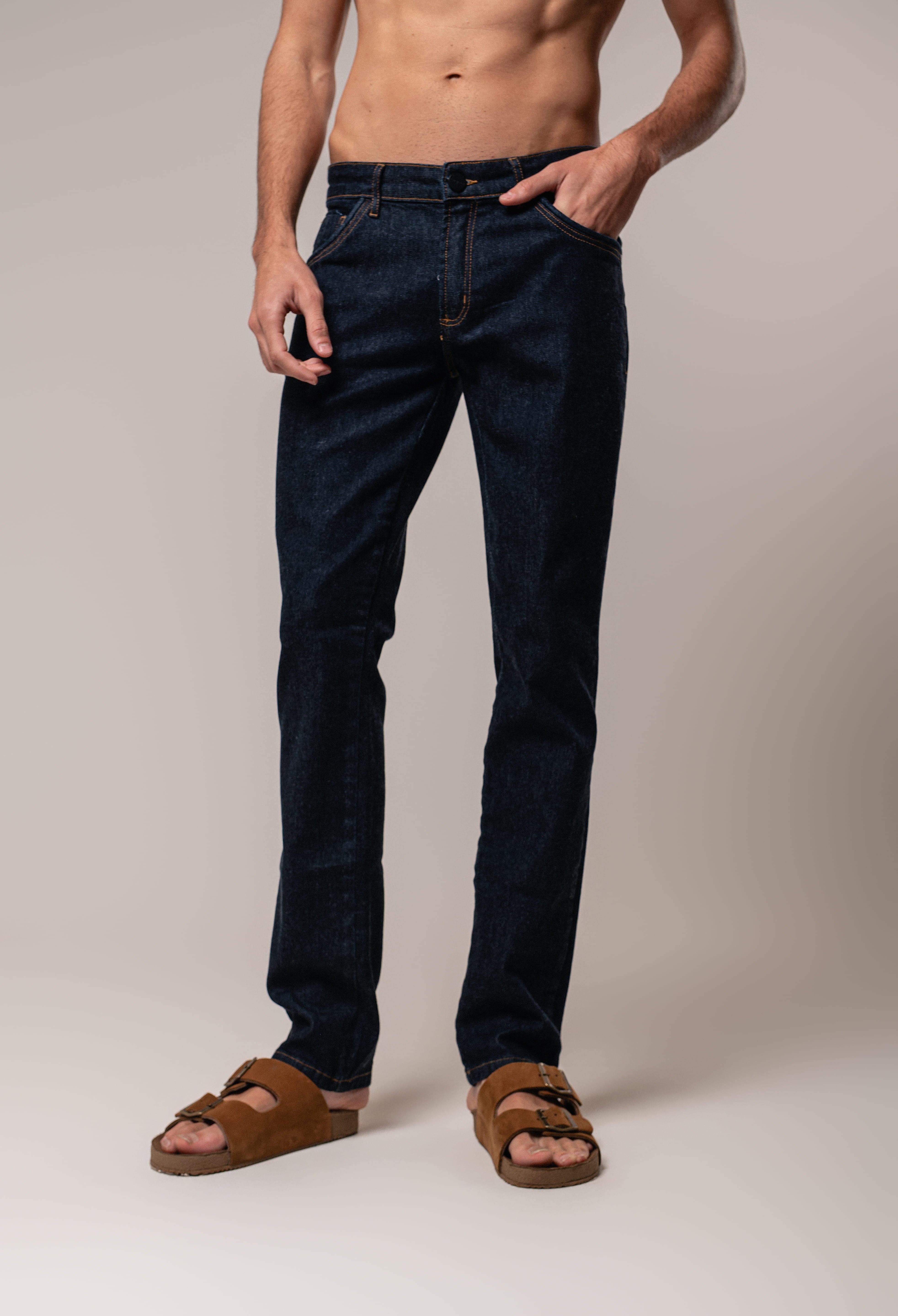 CALÇA JEANS CORE - MARINHO