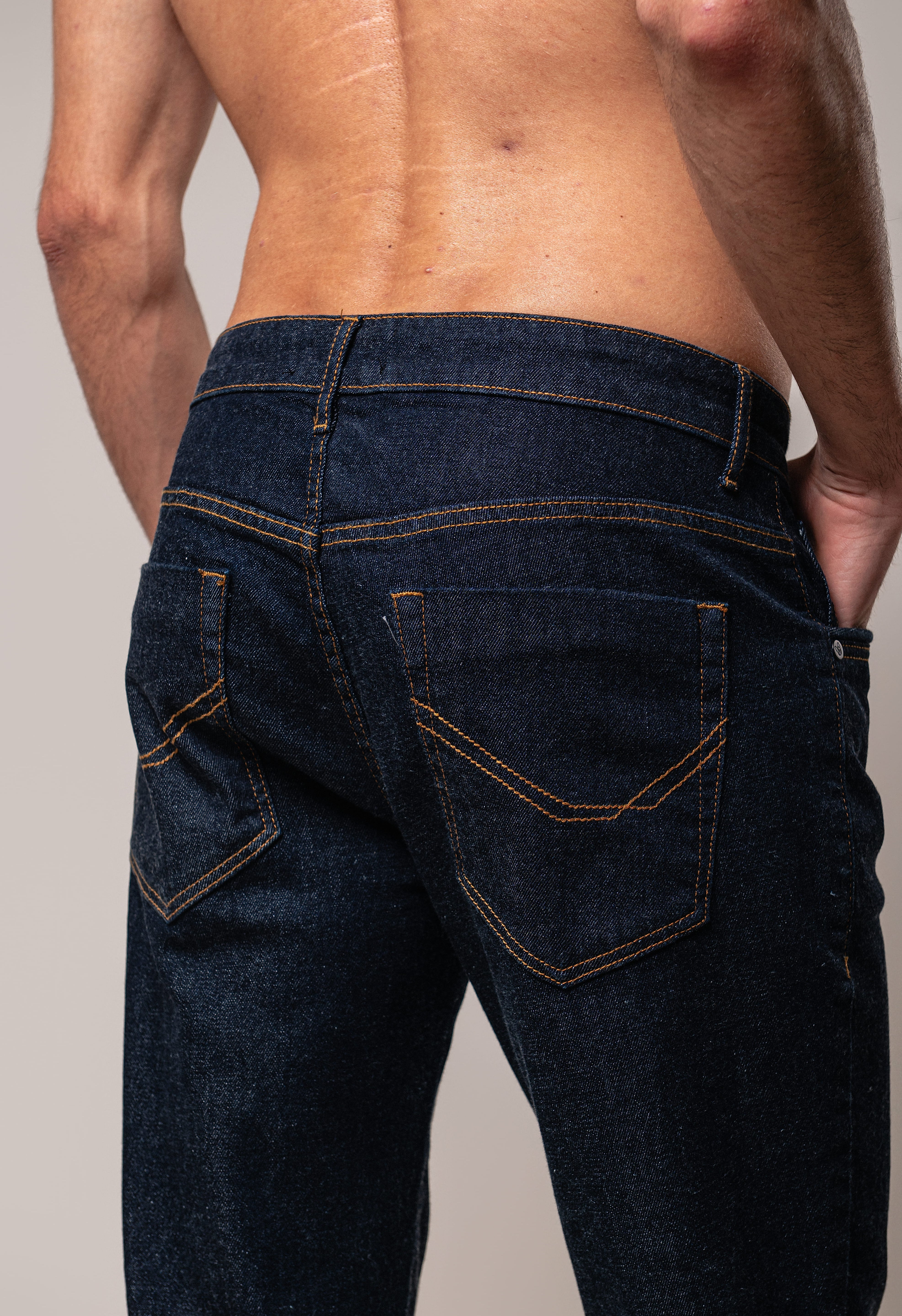 CALÇA JEANS CORE - MARINHO