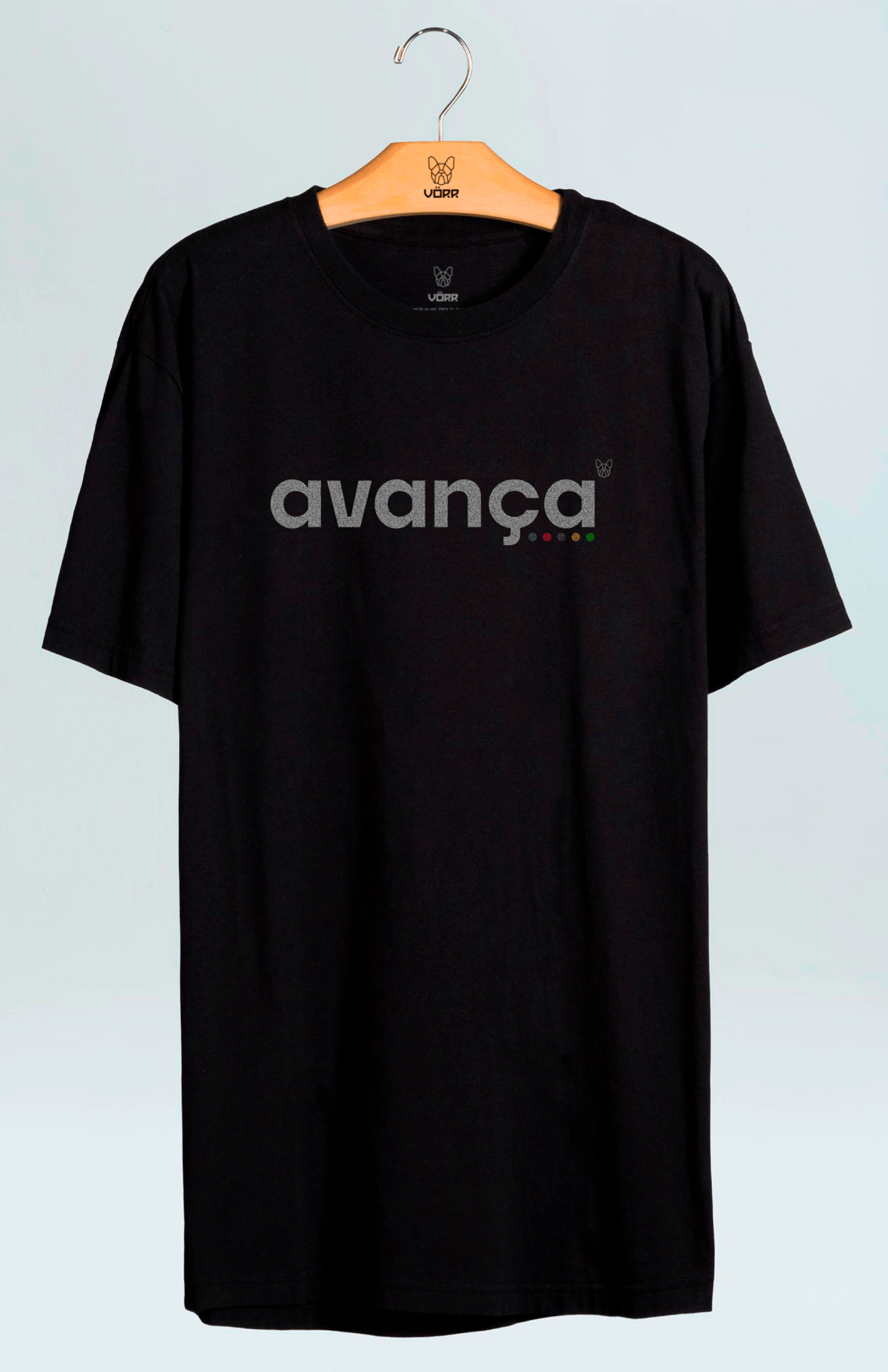 CAMISETA AVANÇA - PRETO da Vörr Brasil | Vörr Brasil