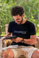 CAMISETA AVANÇA - PRETO da Vörr Brasil | Vörr Brasil